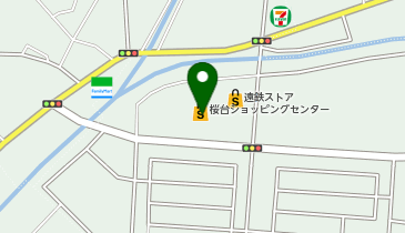 セブン銀行 遠鉄ストア 桜台店 共同出張所の地図画像