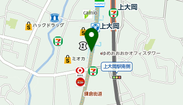 セブンイレブン ブルーライン上大岡店の地図画像