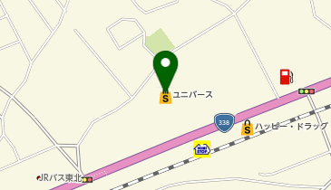 セブン銀行 ユニバースむつ旭町店 共同出張所の地図画像