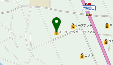 セブン銀行 スーパーセンタートライアル出水黄金店 共同出張所の地図画像