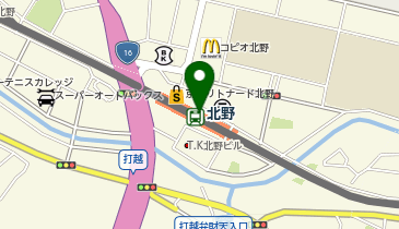 セブン銀行 京王リトナード北野 共同出張所の地図画像