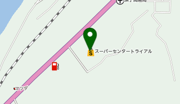 セブン銀行 スーパーセンタートライアル益田店 共同出張所の地図画像