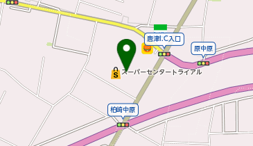 セブン銀行 スーパーセンタートライアル唐津中原店 共同出張所の地図画像