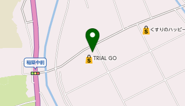 セブン銀行 トライアルゴー稲築店 共同出張所の地図画像