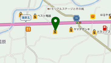 セブン銀行 スーパーセンタートライアル八女店 共同出張所の地図画像