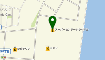 セブン銀行 スーパーセンタートライアル大竹店 共同出張所の地図画像