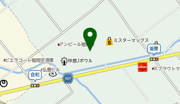 セブン銀行 トライアルスマート粕屋店 共同出張所の地図画像