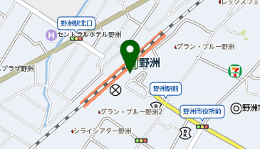 セブンイレブン ハートインJR野洲駅南口店の地図画像