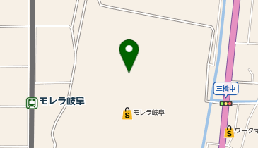 セブン銀行 モレラ岐阜 共同出張所の地図画像