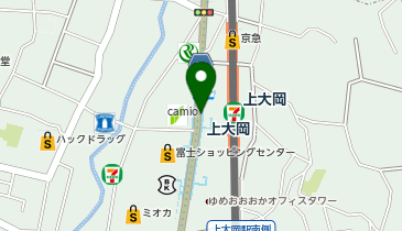 セブン銀行 京急電鉄 上大岡駅 共同出張所の地図画像