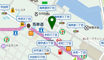 セブン銀行 商工中金 神奈川営業部 共同出張所の地図画像