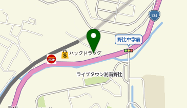 セブンイレブン 横須賀野比1丁目店の地図画像