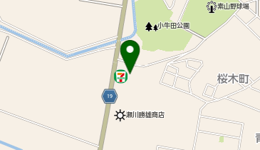 セブンイレブン 小牛田青生店の地図画像