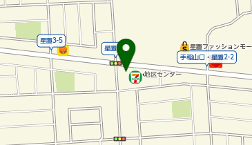 セブンイレブン 札幌星置2条店の地図画像