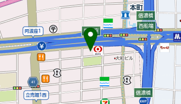 セブン銀行 商工中金 大阪支店 共同出張所の地図画像