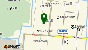 セブン銀行 商工中金 松江支店 共同出張所の地図画像