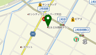 セブン銀行 エルエルタウン 共同出張所の地図画像