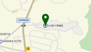 セブン銀行 小川赤十字病院 共同出張所の地図画像