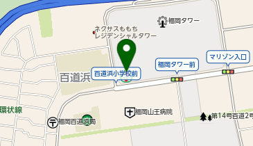 セブンイレブン 福岡ももち店の地図画像