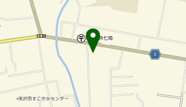 セブンイレブン 米沢中央6丁目店の地図画像
