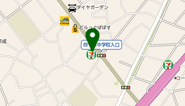 セブンイレブン 葛飾四つ木4丁目店の地図画像