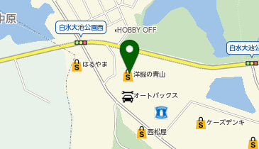 セブン銀行 ロピア福岡白水店 共同出張所の地図画像