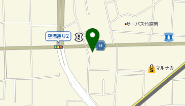 セブンイレブン 松山空港通1丁目店の地図画像