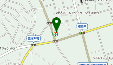 セブンイレブン 藤沢石川店の地図画像