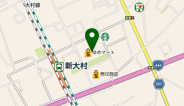 セブン銀行 ゆめマート 新大村 共同出張所の地図画像