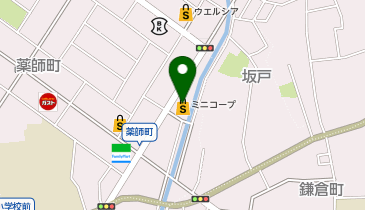 セブン銀行 コープみらい 坂戸薬師町店 共同出張所の地図画像