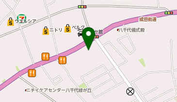 セブン銀行 タイヨー八千代店 共同出張所の地図画像