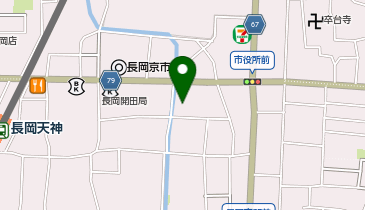 セブンイレブン 長岡京市役所前店の地図画像