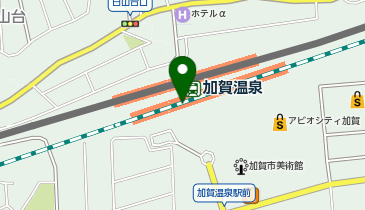 セブンイレブン おみやげ処加賀店の地図画像