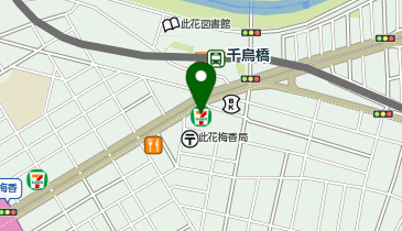 セブンイレブン 千鳥橋駅前店の地図画像