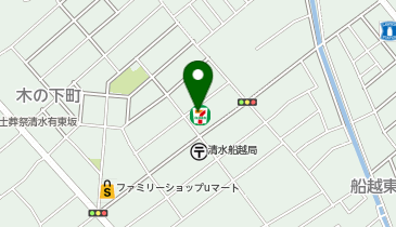セブンイレブン 清水木の下町店の地図画像