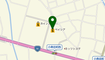 セブン銀行 ベイシア前橋小島田店 共同出張所の地図画像