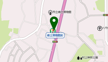 セブンイレブン 村上東店の地図画像