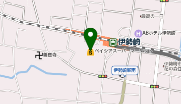 セブン銀行 ベイシア伊勢崎駅前店 共同出張所の地図画像