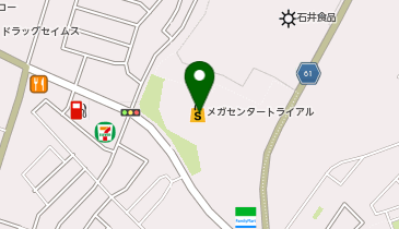 セブン銀行 メガセンタートライアル八千代店 共同出張所の地図画像