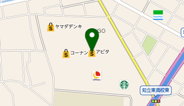 セブン銀行 アピタ知立店 共同出張所の地図画像