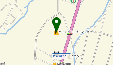 セブン銀行 ベイシア富士吉田店 共同出張所の地図画像