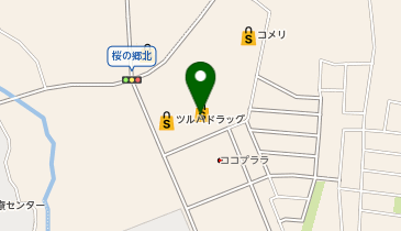 セブン銀行 ビッグハウス桜の郷店 共同出張所の地図画像