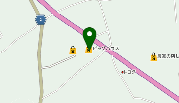 セブン銀行 ビッグハウス鉾田店 共同出張所の地図画像