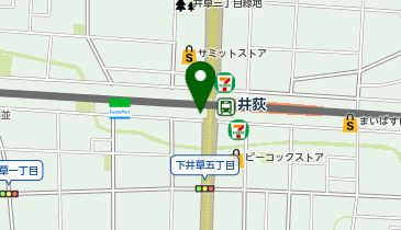 セブンイレブン 井荻駅西店の地図画像