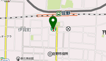 セブンイレブン 佐野駅前店の地図画像