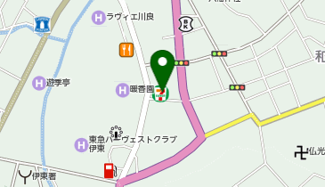 セブンイレブン 伊東竹の内店の地図画像