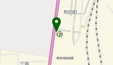 セブンイレブン 敦賀布田町店の地図画像
