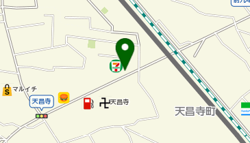 セブンイレブン 盛岡北天昌寺町店の地図画像