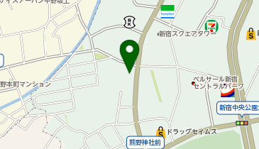 セブンイレブン 西新宿5丁目中央店の地図画像