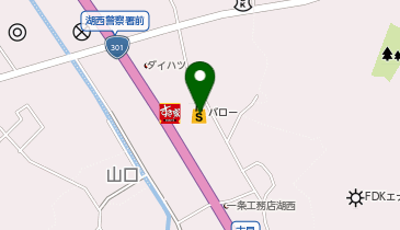 セブン銀行 バロー湖西店 共同出張所の地図画像